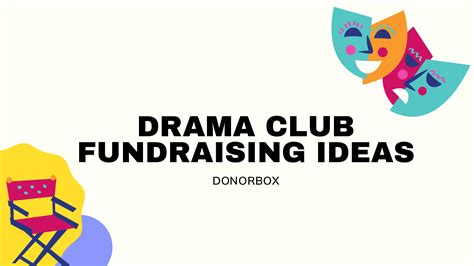 The Drama Club's Fundraising Efforts